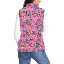 Load image into Gallery viewer, Blue Trio Bubblegum Women&#39;s Padded Vest Jacket
