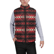 Load image into Gallery viewer, Black Rose Men&#39;s Padded Vest Jacket
