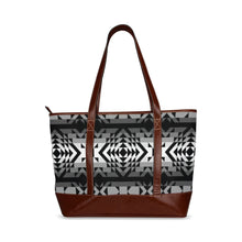 Load image into Gallery viewer, Black Rose Shadow Tote Handbag
