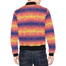 Load image into Gallery viewer, Soleil Indigo Bomber Jacket for Men
