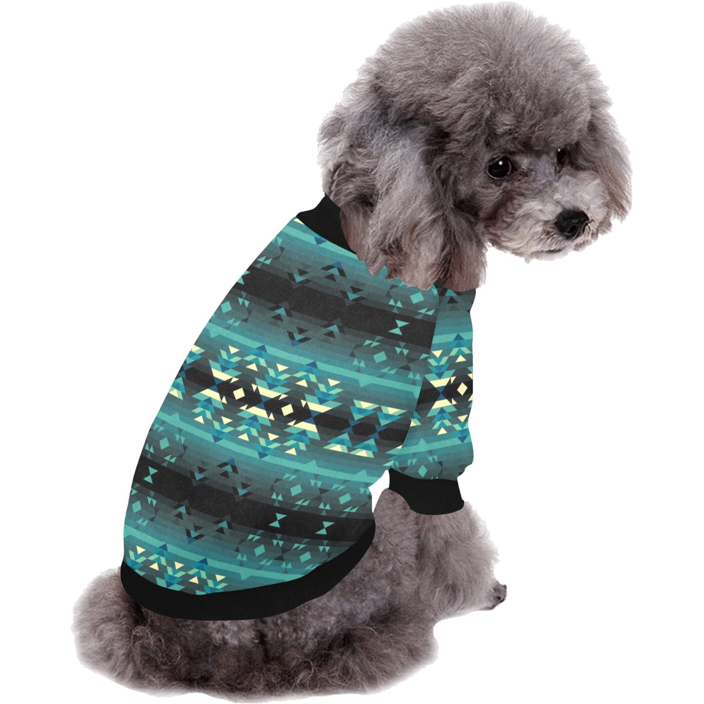 Inspire Green Pet Dog Round Neck Shirt