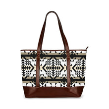 Load image into Gallery viewer, Black Rose Winter Canyon Tote Handbag
