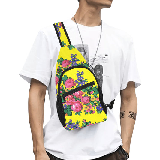 Kokum's Revenge Yellow Chest Bag