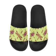 Load image into Gallery viewer, Gathering Lime Men&#39;s Slide Sandals
