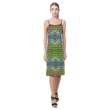 Load image into Gallery viewer, Medicine Blessing Lime Green Alcestis Slip Dress
