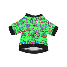 Load image into Gallery viewer, Indigenous Paisley Green Pet Dog Round Neck Shirt
