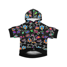 Load image into Gallery viewer, Indigenous Paisley Black Pet Dog Hoodie
