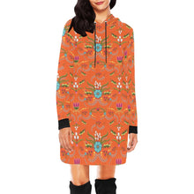 Load image into Gallery viewer, First Bloom Carrots Hoodie Dress
