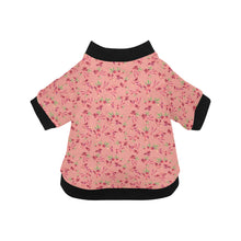 Load image into Gallery viewer, Swift Floral Peach Rouge Remix Pet Dog Round Neck Shirt
