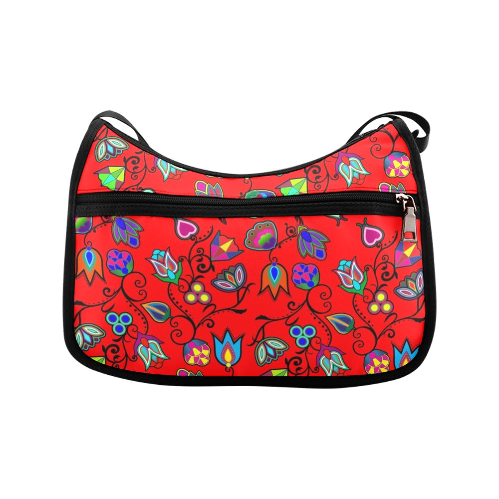 Indigenous Paisley Dahlia Crossbody Bags