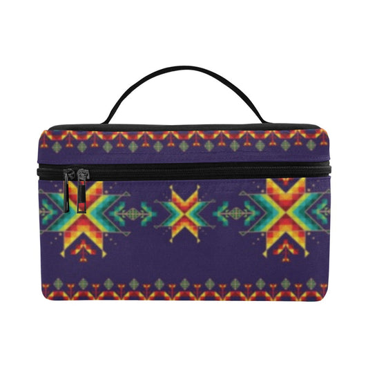 Dreams of Ancestors Indigo Cosmetic Bag