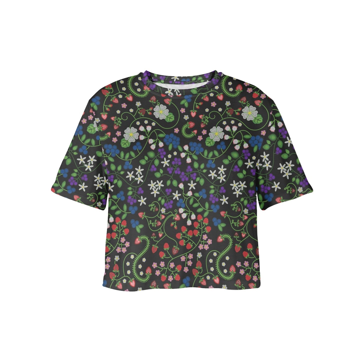 Grandmother Stories Midnight Crop Top