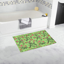 Load image into Gallery viewer, LightGreen Yellow Star Bath Rug 16&#39;&#39;x 28&#39;&#39;
