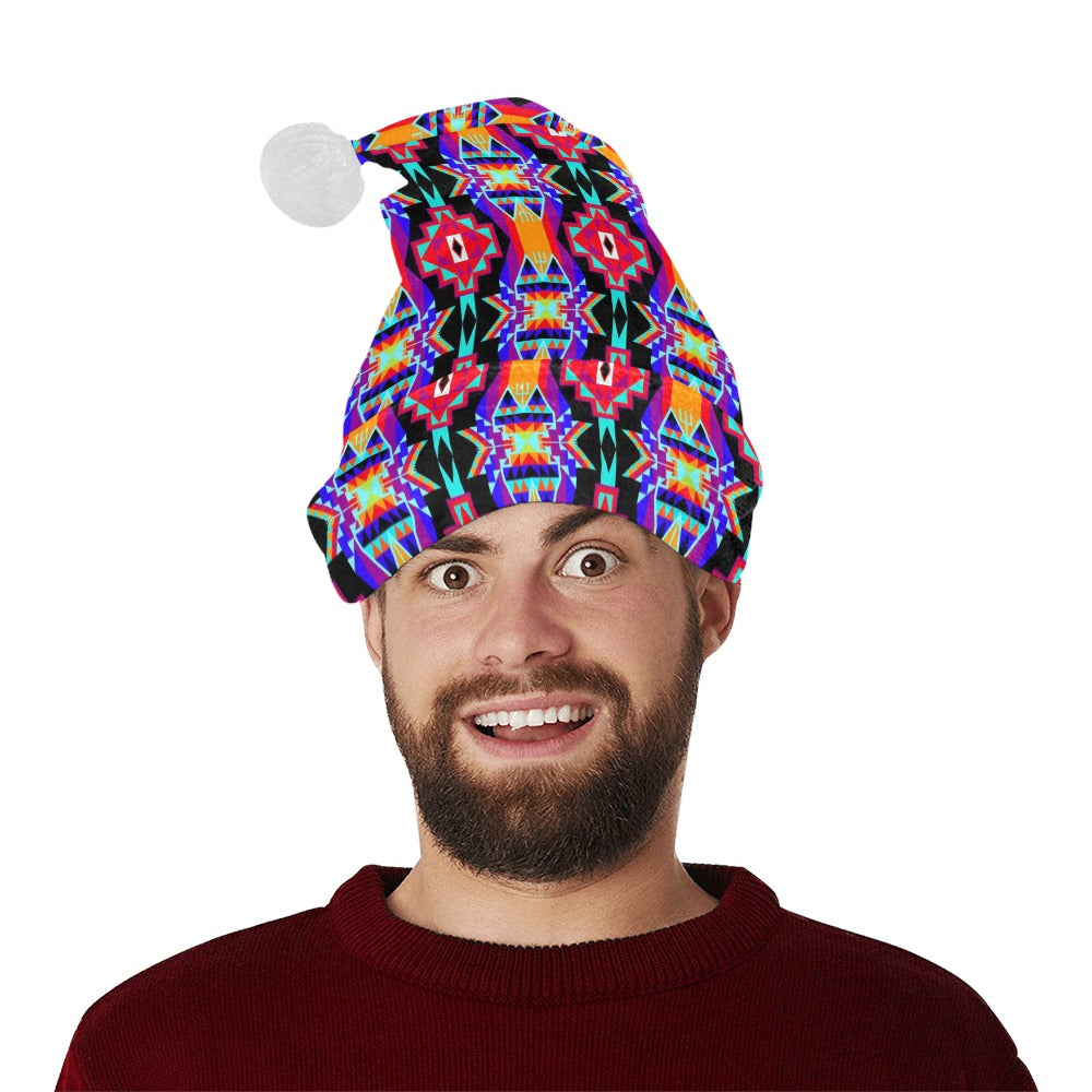 Fancy Bustle Santa Hat