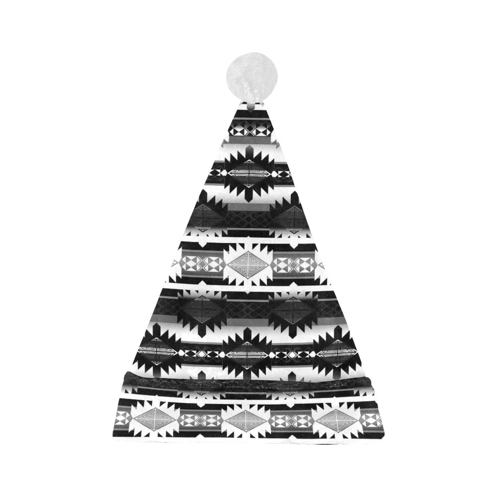 Okotoks Black and White Santa Hat