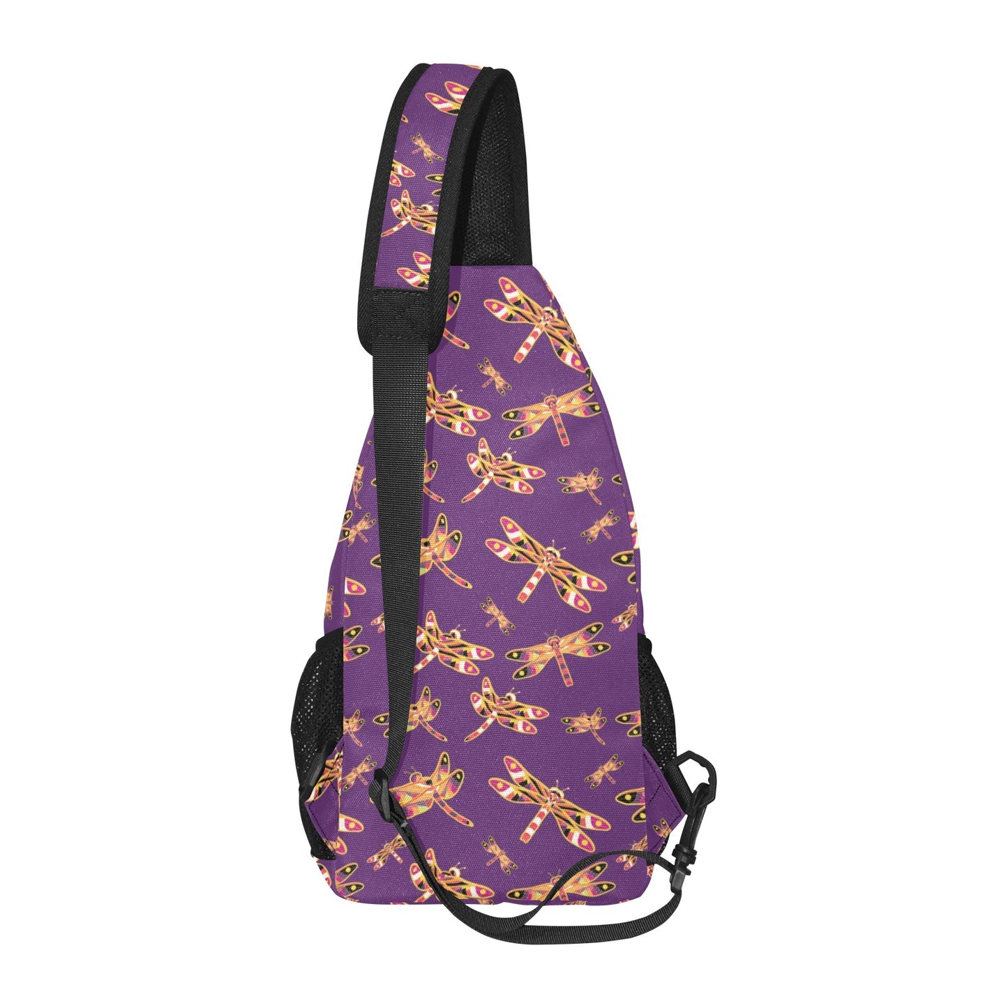 Gathering Yellow Purple Chest Bag