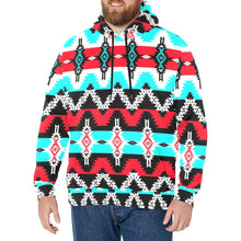 Load image into Gallery viewer, Two Spirit Dance Men&#39;s Long Sleeve Fleece Hoodie
