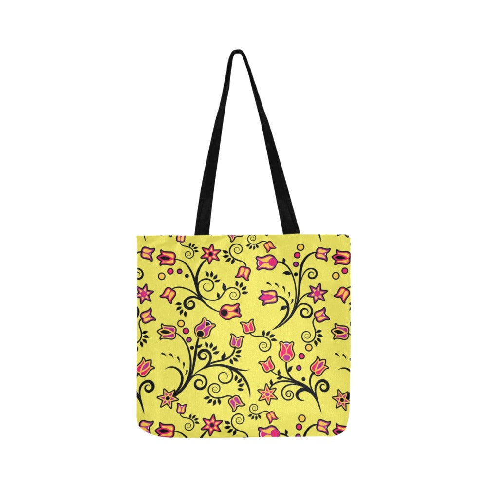 Key Lime Star Reusable Shopping Bag