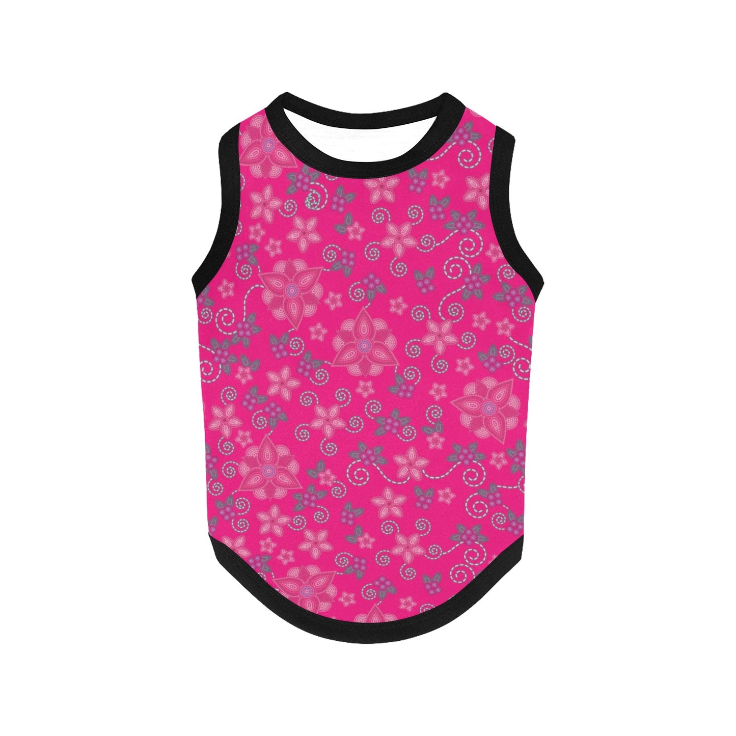 Berry Picking Pink Pet Tank Top