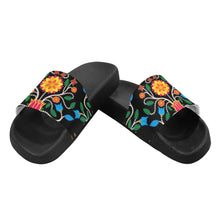 Load image into Gallery viewer, Floral Beadwork Four Clans Women&#39;s Slide Sandals
