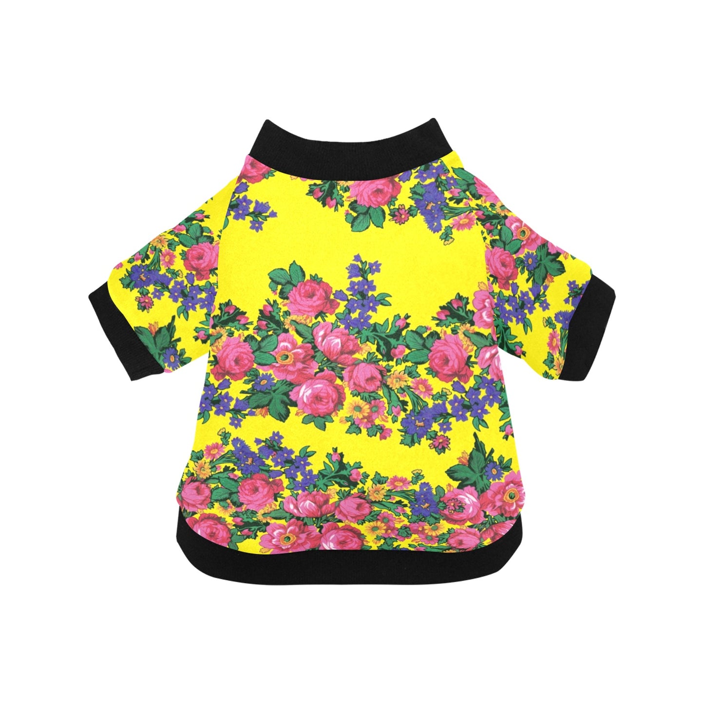 Kokum's Revenge Yellow Pet Dog Round Neck Shirt