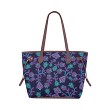 Load image into Gallery viewer, Beaded Blue Nouveau Clover Canvas Tote Bag (Model 1661) Clover Canvas Tote Bag (1661) e-joyer 
