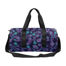 Load image into Gallery viewer, Beaded Blue Nouveau Duffle Bag (Model 1679) Duffle Bag (1679) e-joyer 
