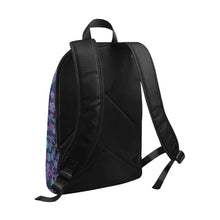 Load image into Gallery viewer, Beaded Blue Nouveau Fabric Backpack for Adult (Model 1659) Casual Backpack for Adult (1659) e-joyer 
