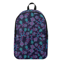 Load image into Gallery viewer, Beaded Blue Nouveau Fabric Backpack for Adult (Model 1659) Casual Backpack for Adult (1659) e-joyer 
