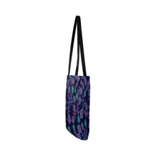 Load image into Gallery viewer, Beaded Blue Nouveau Reusable Shopping Bag Model 1660 (Two sides) Shopping Tote Bag (1660) e-joyer 
