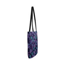 Load image into Gallery viewer, Beaded Blue Nouveau Reusable Shopping Bag Model 1660 (Two sides) Shopping Tote Bag (1660) e-joyer 
