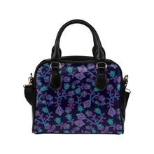 Load image into Gallery viewer, Beaded-Blue-Nouveau Shoulder Handbag (Model 1634) Shoulder Handbags (1634) e-joyer 
