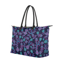 Load image into Gallery viewer, Beaded Blue Nouveau Single-Shoulder Lady Handbag (Model 1714) bag e-joyer 
