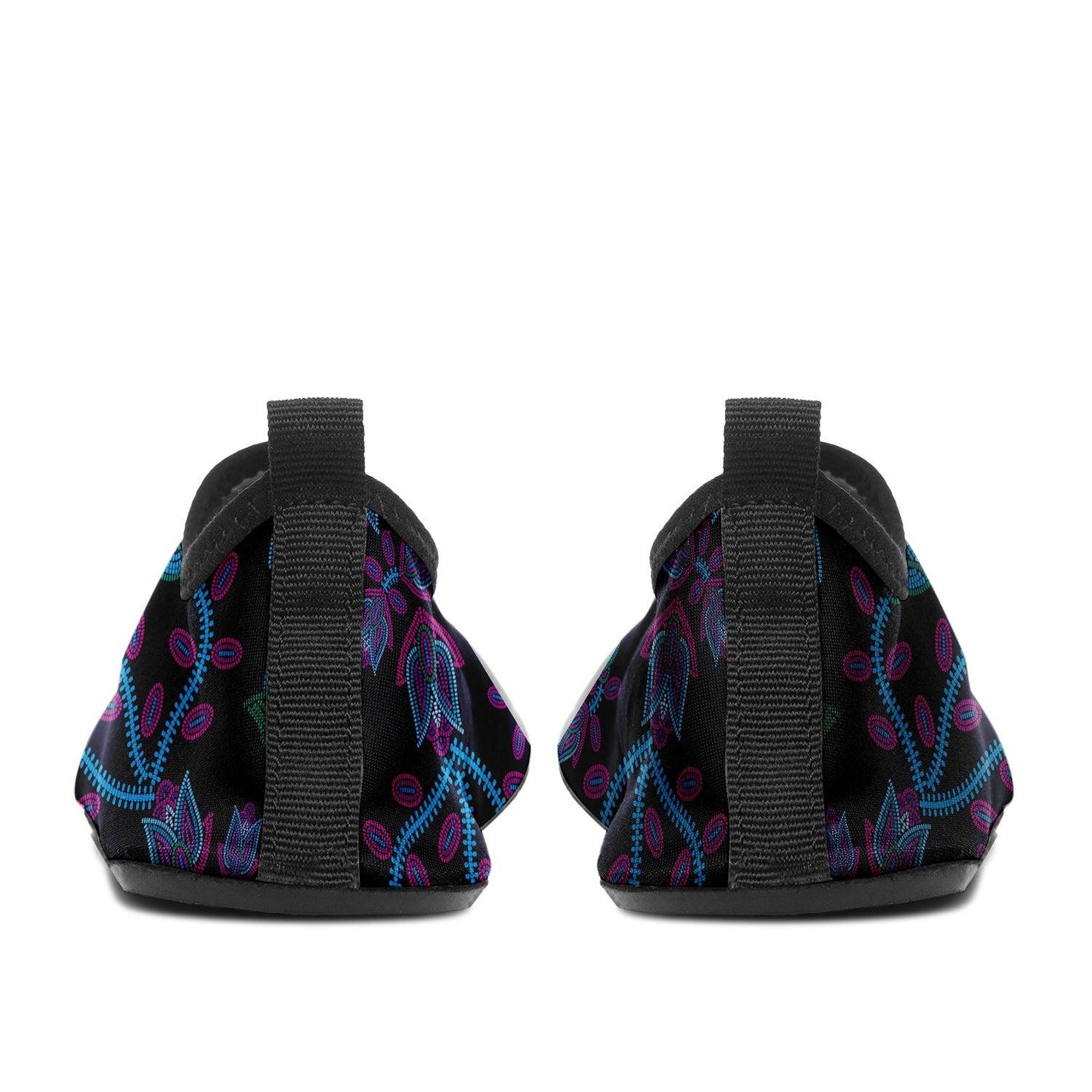 Beaded Blue Nouveau Sockamoccs Kid's Slip On Shoes Herman 