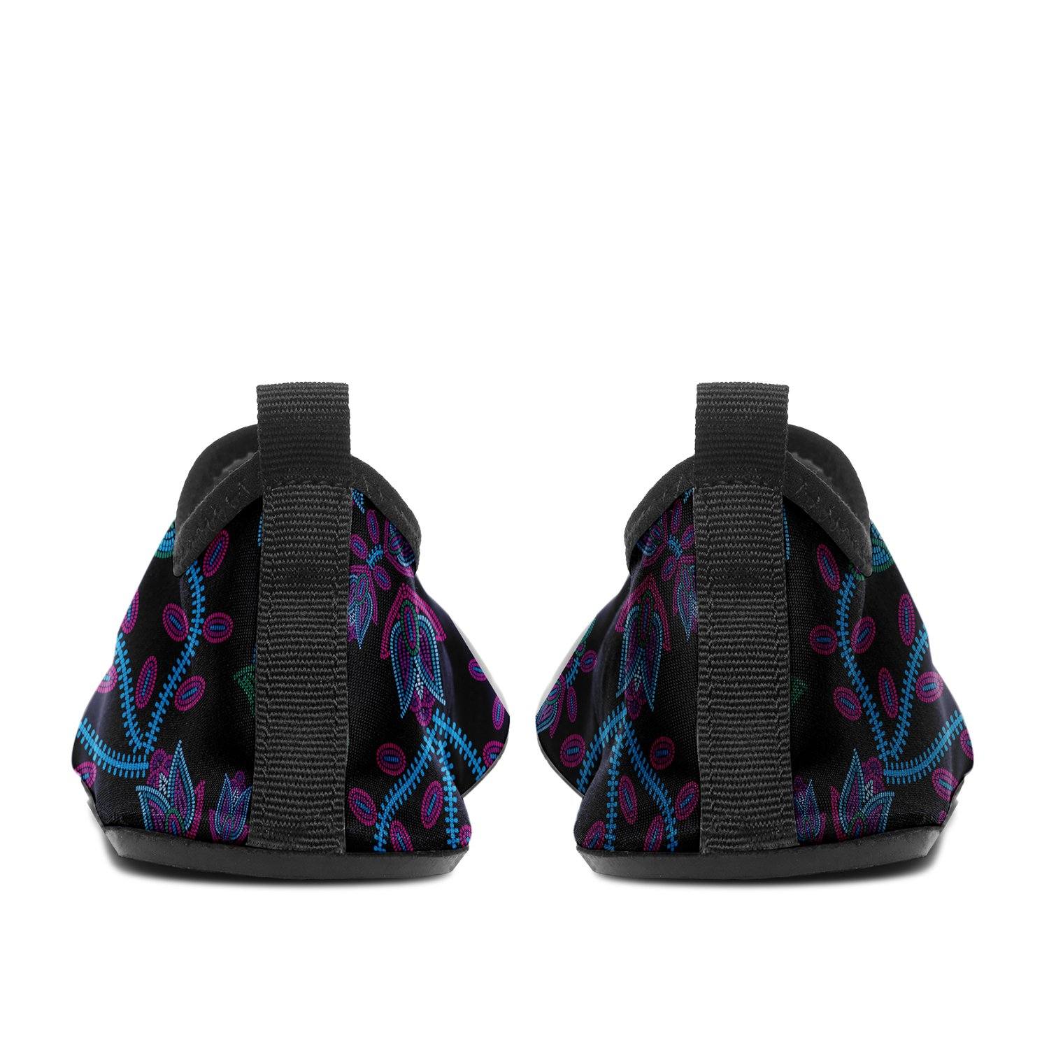Beaded Blue Nouveau Sockamoccs Kid's Slip On Shoes Herman 