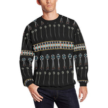 Load image into Gallery viewer, Beaded Bracelet All Over Print Crewneck Sweatshirt for Men (Model H18) shirt e-joyer 
