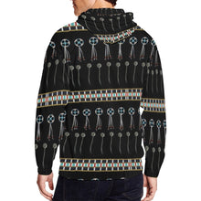 Load image into Gallery viewer, Beaded Bracelet All Over Print Full Zip Hoodie for Men (Model H14) hoodie e-joyer 
