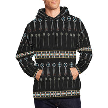 Load image into Gallery viewer, Beaded Bracelet All Over Print Hoodie for Men (USA Size) (Model H13) All Over Print Hoodie for Men (H13) e-joyer 
