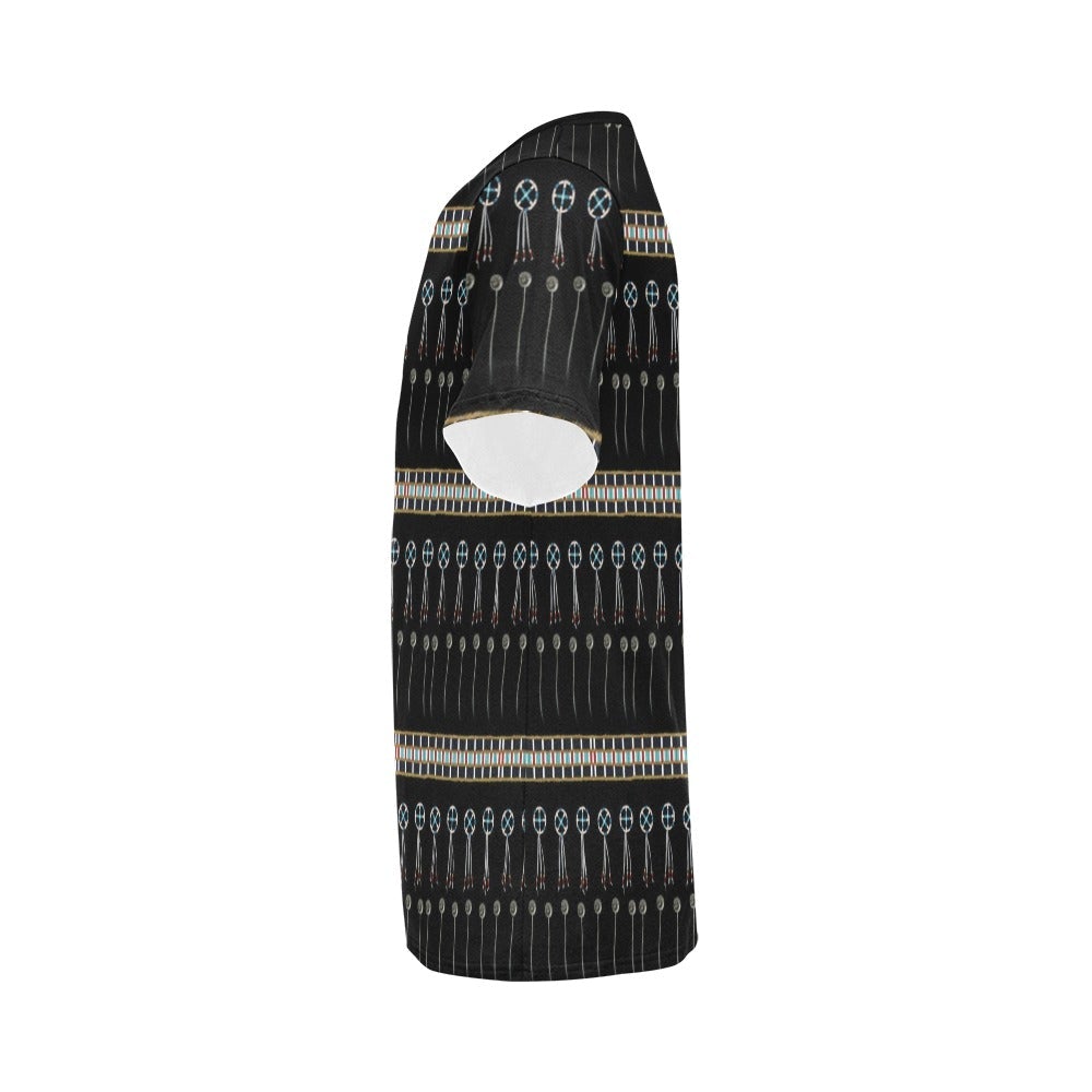 Beaded Bracelet All Over Print T-Shirt for Men (USA Size) (Model T40) All Over Print T-Shirt for Men (T40) e-joyer 