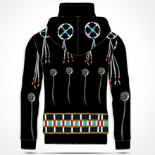 Load image into Gallery viewer, Beaded Bracelet Hoodie with Face Cover 49 Dzine 
