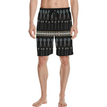 Load image into Gallery viewer, Beaded Bracelet Men&#39;s All Over Print Casual Shorts (Model L23) short e-joyer 
