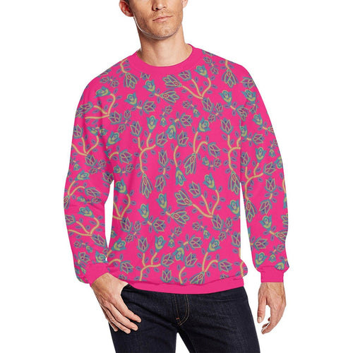 Beaded Lemonade All Over Print Crewneck Sweatshirt for Men (Model H18) shirt e-joyer 