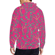 Load image into Gallery viewer, Beaded Lemonade All Over Print Full Zip Hoodie for Men (Model H14) All Over Print Full Zip Hoodie for Men (H14) e-joyer 
