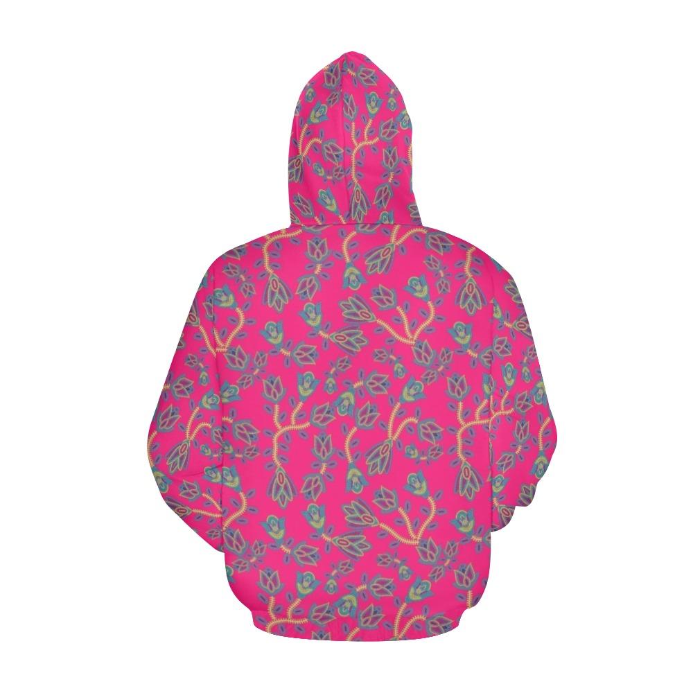 Beaded Lemonade All Over Print Hoodie for Women (USA Size) (Model H13) All Over Print Hoodie for Women (H13) e-joyer 