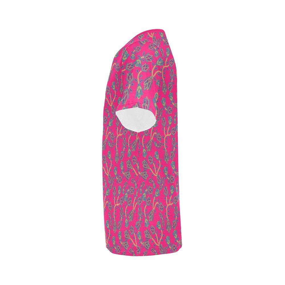 Beaded Lemonade All Over Print T-Shirt for Men (USA Size) (Model T40) All Over Print T-Shirt for Men (T40) e-joyer 