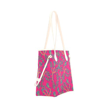 Load image into Gallery viewer, Beaded Lemonade Clover Canvas Tote Bag (Model 1661) Clover Canvas Tote Bag (1661) e-joyer 
