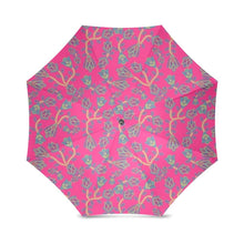 Load image into Gallery viewer, Beaded Lemonade Foldable Umbrella (Model U01) Foldable Umbrella e-joyer 
