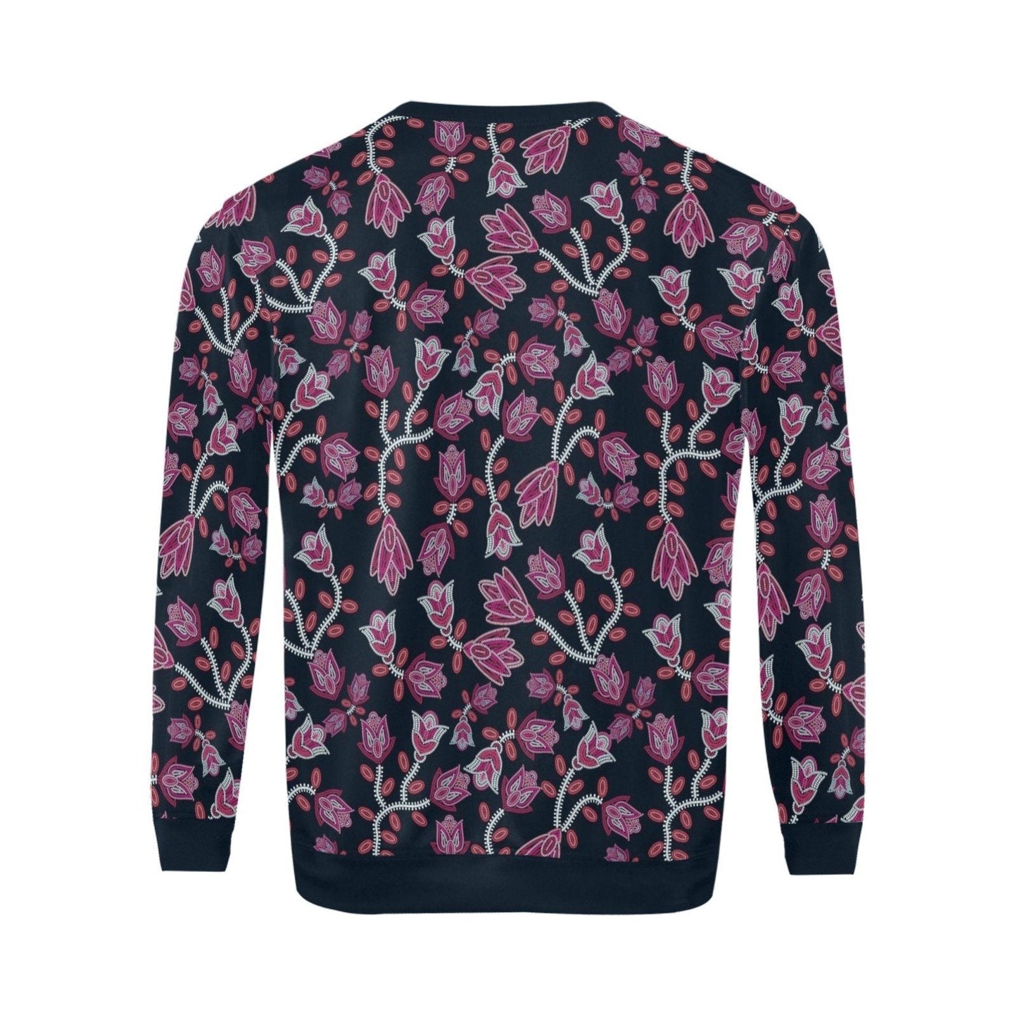 Beaded Pink All Over Print Crewneck Sweatshirt for Men (Model H18) shirt e-joyer 