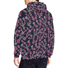Load image into Gallery viewer, Beaded Pink All Over Print Hoodie for Men (USA Size) (Model H13) All Over Print Hoodie for Men (H13) e-joyer 
