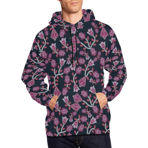 Beaded Pink All Over Print Hoodie for Men (USA Size) (Model H13) All Over Print Hoodie for Men (H13) e-joyer 